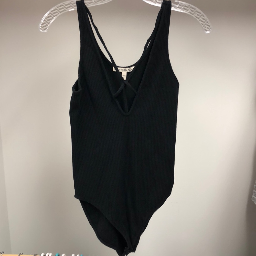 Express Black Bodysuit